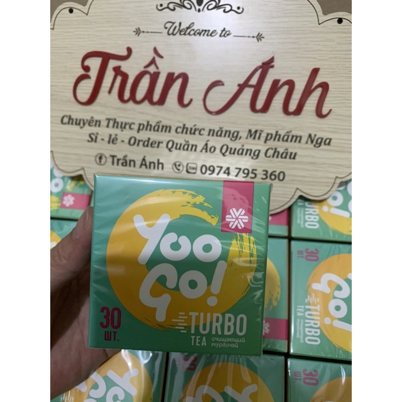 Thực phẩm bảo vệ sức khỏe Trà thảo mộc YOO GO Turbo teamẫu mới của trà T thumbnail