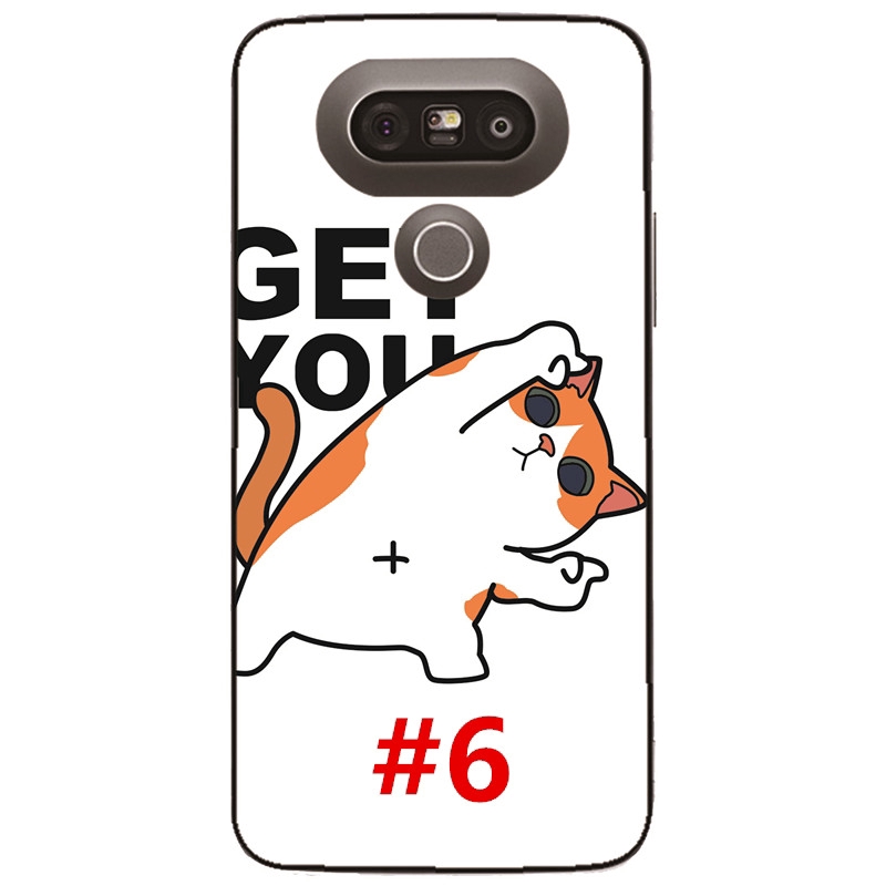 Ốp điện thoại TPU chống sốc hình hoạt hình cho LG G7 G6 G5 G4 G3 G2