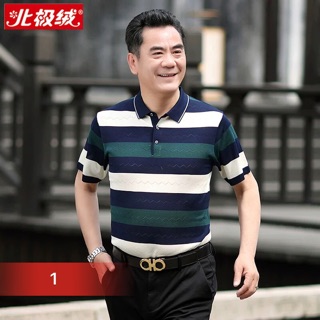 Áo trung niên nam kẻ sọc