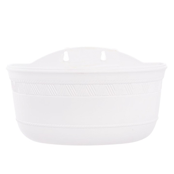 Chậu nhựa trồng hoa Nhật Bản, Daiwa, D28xR16xC13cm, tặng kèm 2 móc inox, độ bền 5 năm |Greenhome