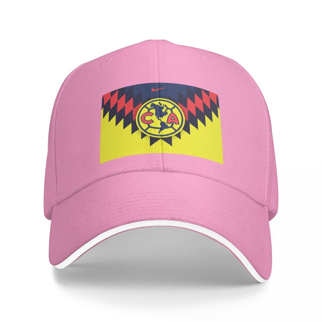 Có sẵn Club America De Mexico Mũ Bóng Chày Nam Nữ Thời Trang Mũ Polyester Unisex Snapback Thể Thao N