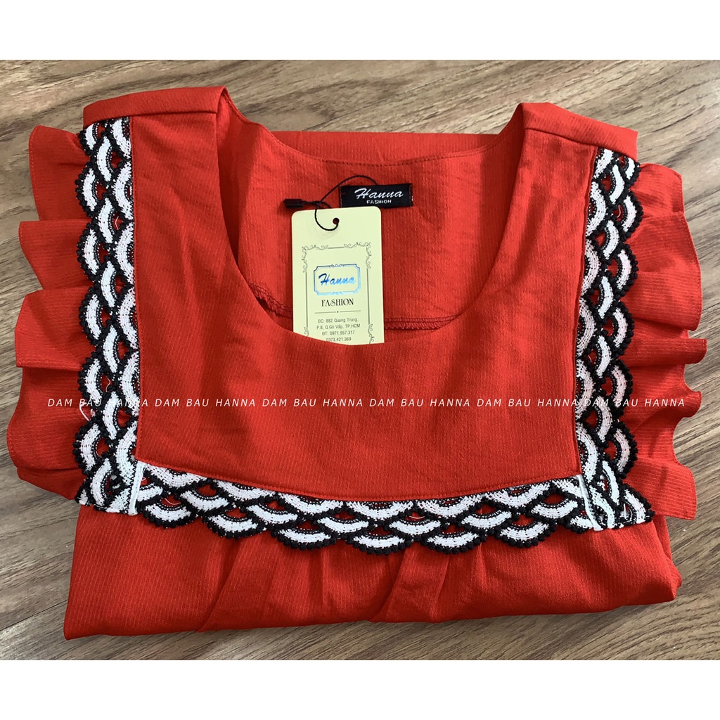 FREE SIZE 70-100KG Áo bầu công sở big size dễ thương vải cao cấp thoáng mát không xù không nhăn thấm mồ hôi