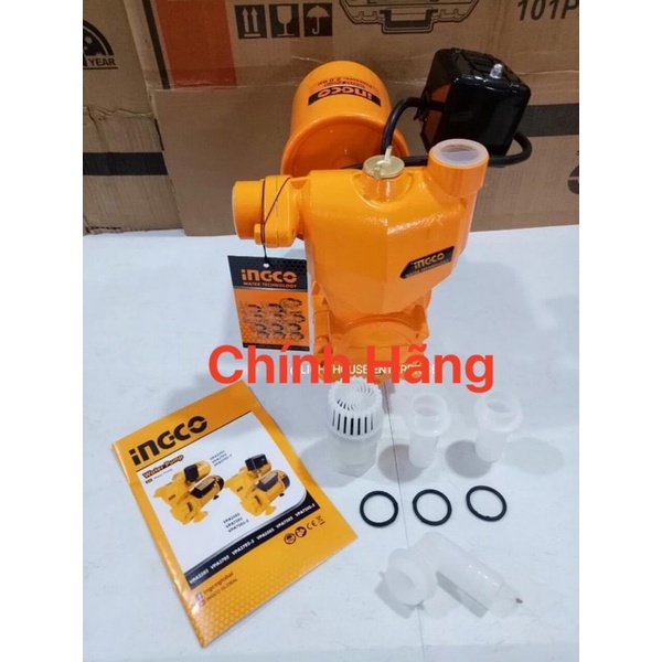 INGCO Máy bơm nước 750W (1.0HP) VPA7505  (Cam kết Chính Hãng 100%)