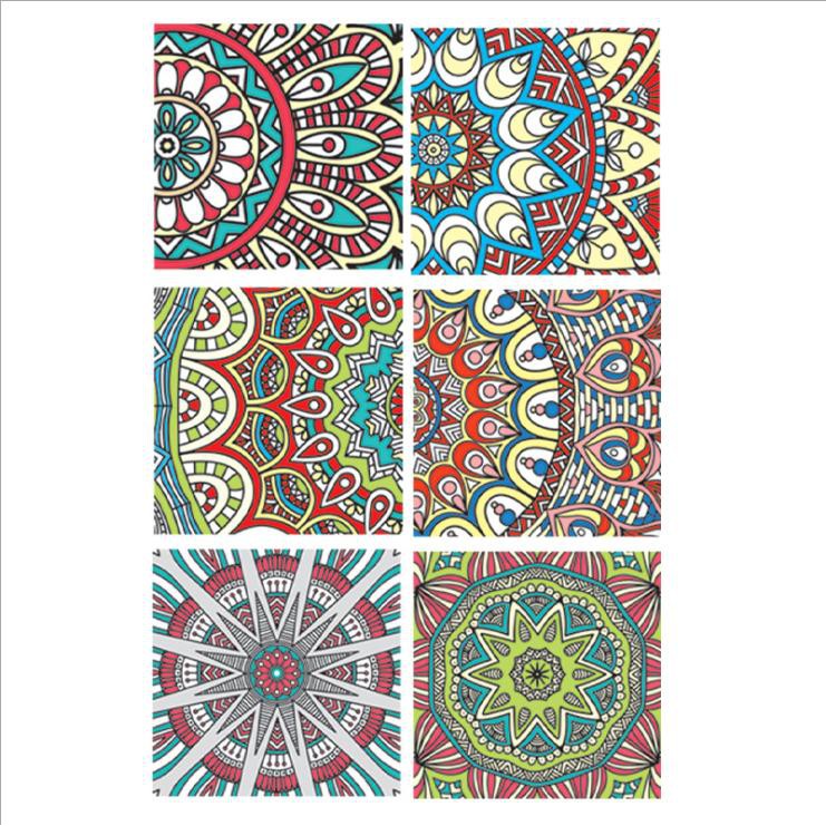 Decal Gạch Bông CAO CẤP ⚡ FREESHIP ⚡ dán trang trí nhà cửa (6 tấm 20 x 20 cm/ set) decalamyshop - chất liệu nhựa dẻo PET