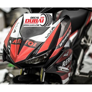 Tem Trùm Winner X Đỏ Bạc Đen Repsol