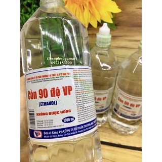 Cồn 90 độ Vĩnh Phúc 1000ml - Cồn trắng 90 độ VP