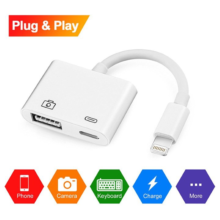 CÁP CHUYỂN ĐỔI LIGHTNING TO USB 3 CAMERA READER