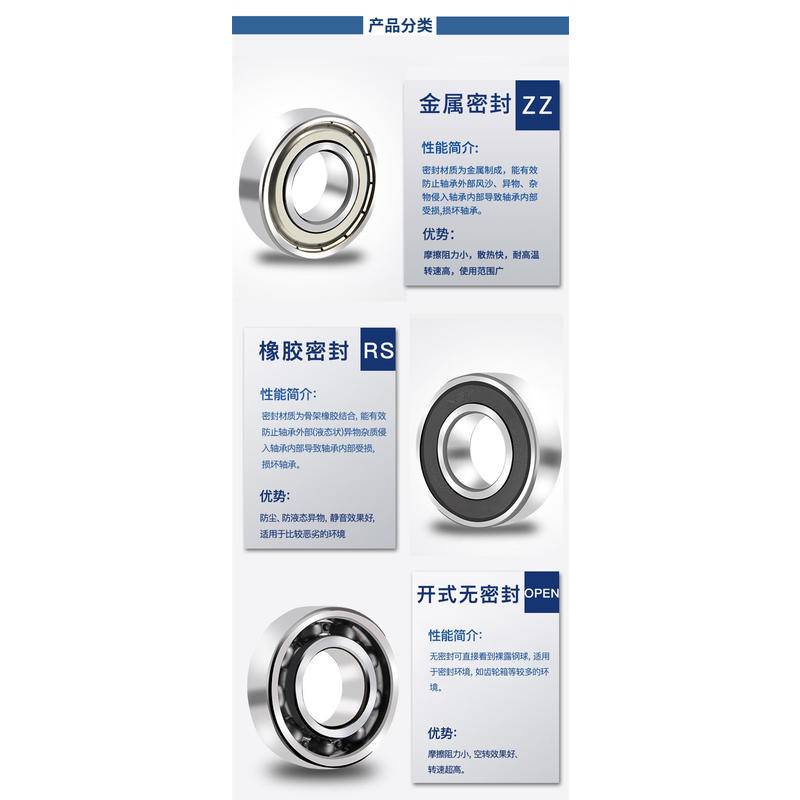 Vòng Bi mini 605 606 607 608 688 698 626 628 6000 6001 z zz 2rs Chất Lượng Cao