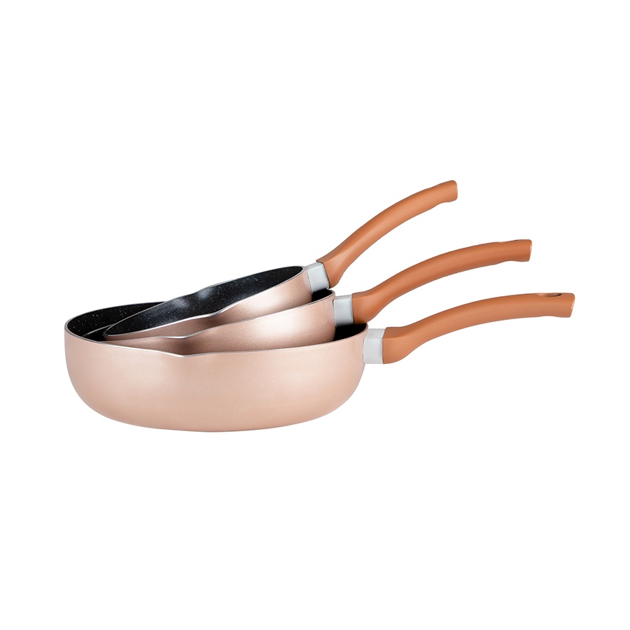 Chảo chống dính vân đá 3D EL4706OL size 24cm