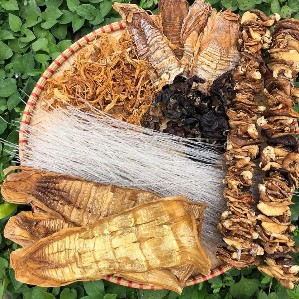 Măng Mầm Khô 1Kg thơm giòn sần sật