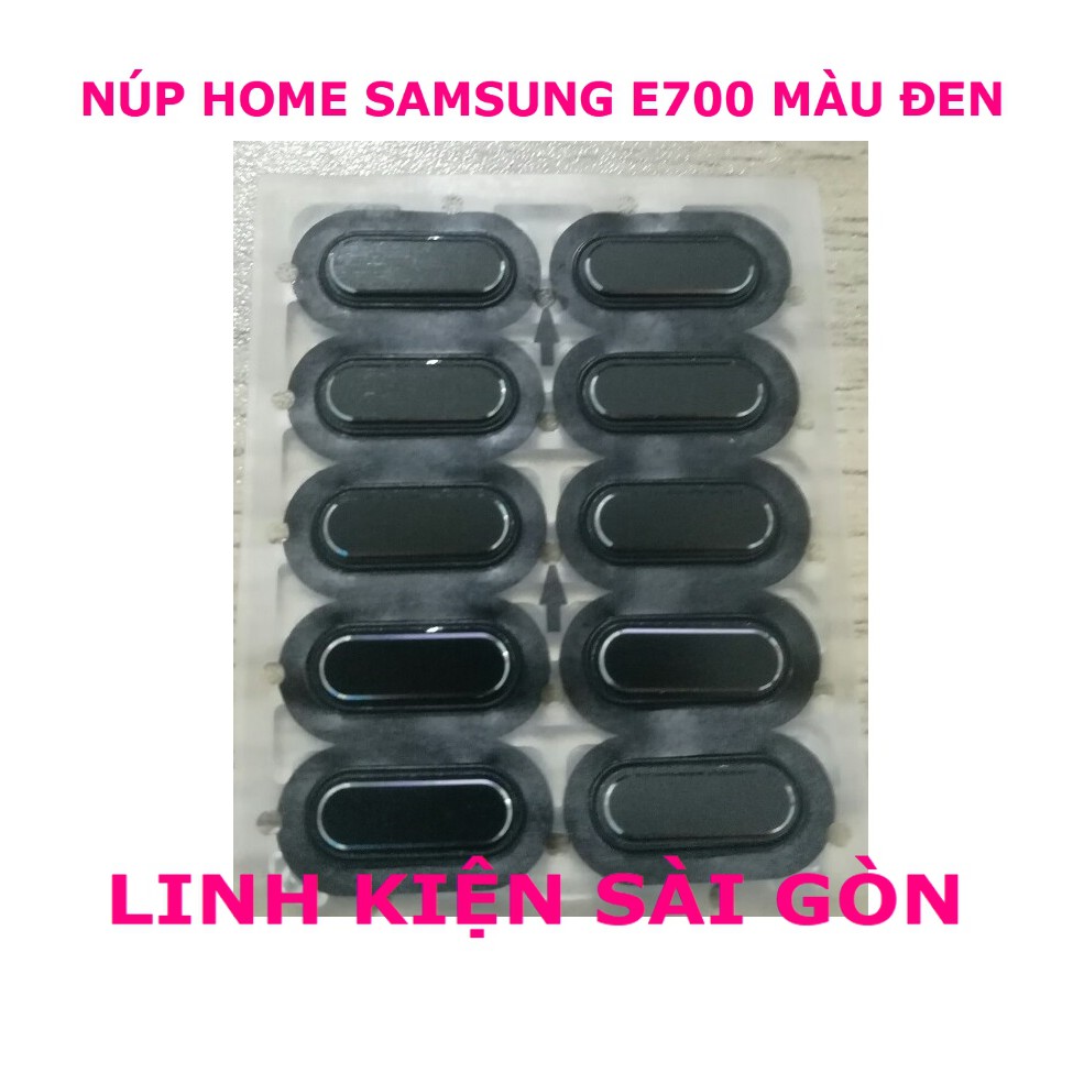 NÚT HOME SAMSUNG E700 MÀU ĐEN