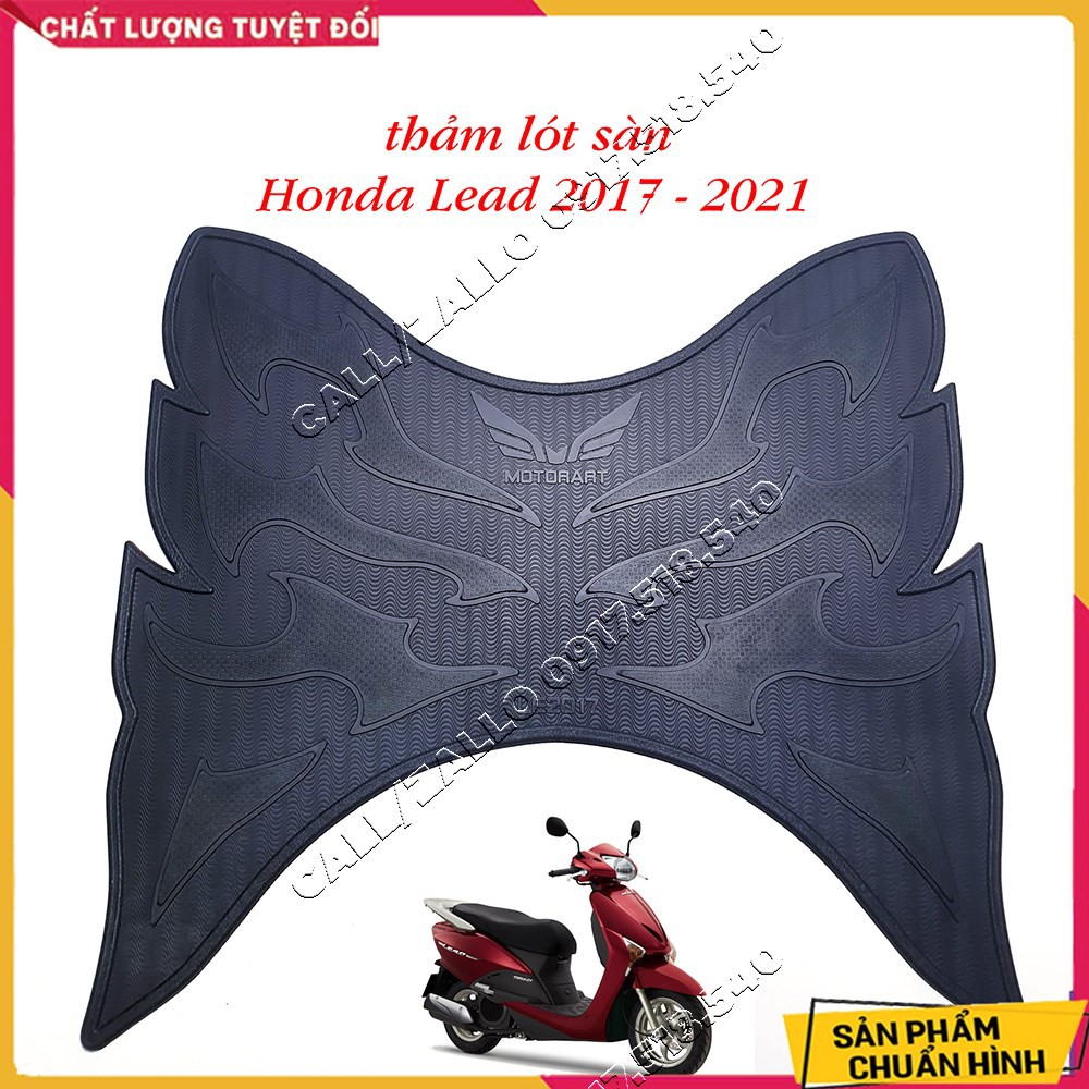 ✅ Thảm Lót Sàn Honda Lead 2017 - 2021 ( hàng motorart ) ✅