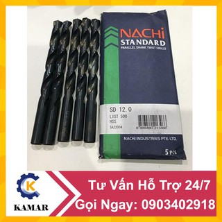 Mũi Khoan Nachi Từ 12.0 đến 12.9MM Chính Hãng