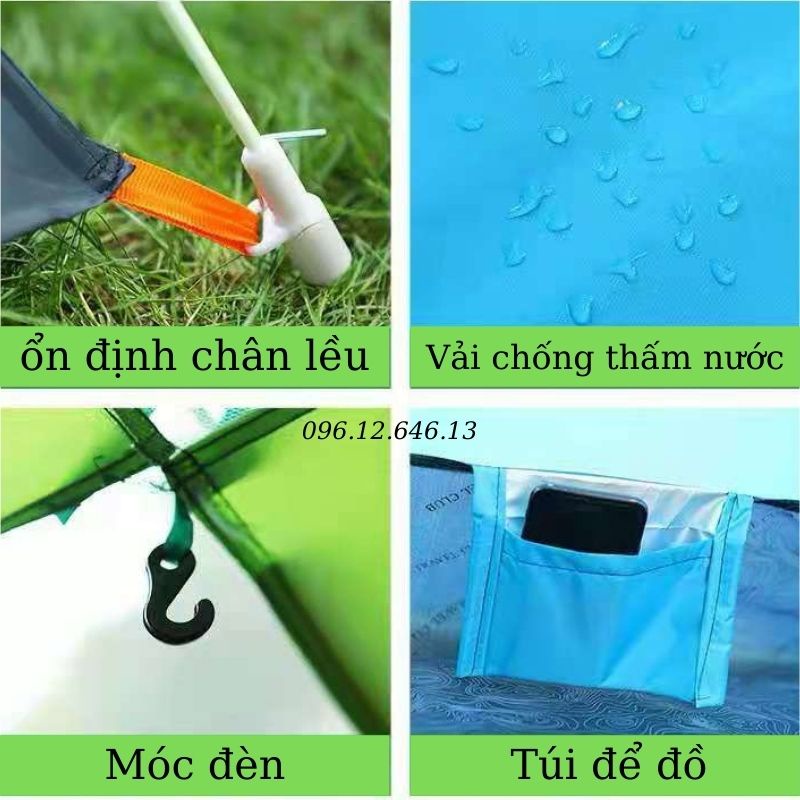 💥Lều cắm trại picnic 2 lớp 💥 , đi phượt, du lịch dã ngoại chống thấm ngủ ngon hòa mình vào thiên nhiên, lều cắm trại | BigBuy360 - bigbuy360.vn