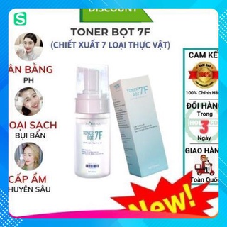 Toner Bọt 7F Huyền Phi - Ngăn ngừa lão hóa, sạch bụi bẩn, dầu thừa, cân bằng PH cấp ẩm cho da 120ml