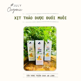 Xịt chống muỗi thảo dược - loại 50ml | July Organic