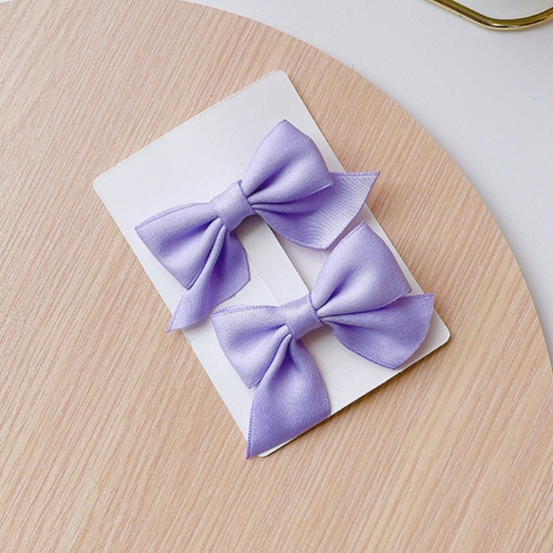 Combo 2 Kẹp Tóc Hình Nơ Xinh Xắn Đáng Yêu - Nhiều Mẫu, Nhiều Mầu