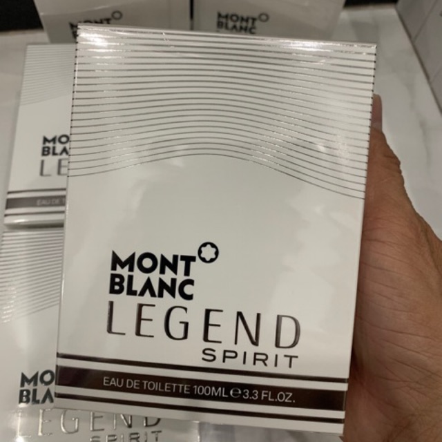 Nước hoa mont blanc legend spirit 100ml full seal (như hình)
