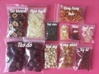 Sét chè dưỡng nhan (11-12 vị) 340-370gr