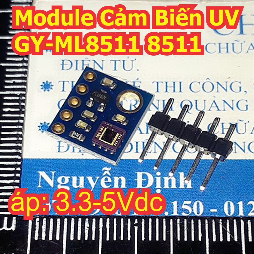 Module Cảm Biến tia UV GY-ML8511 ML8511 kde0012