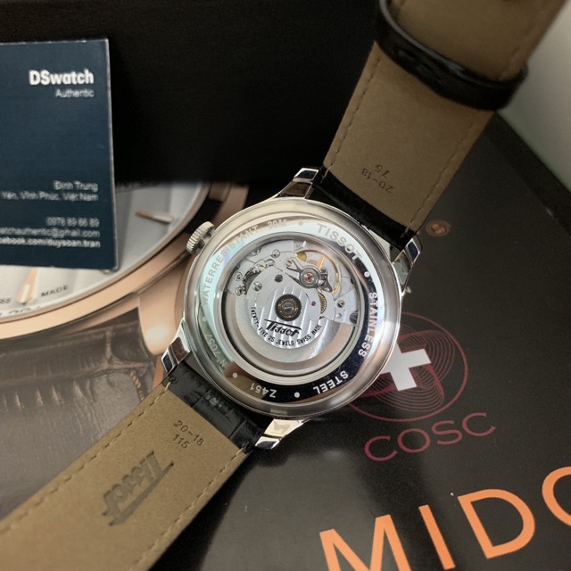 Đồng hồ nam Tissot Heritage T66.1.723.33 chính hãng Thuỵ Sỹ