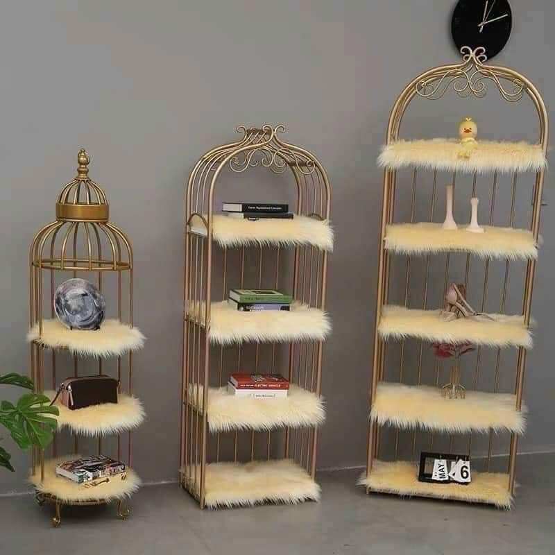 Kệ lồng chim trang trí 3 tầng 4 tầng 5 tầng giá rẻ