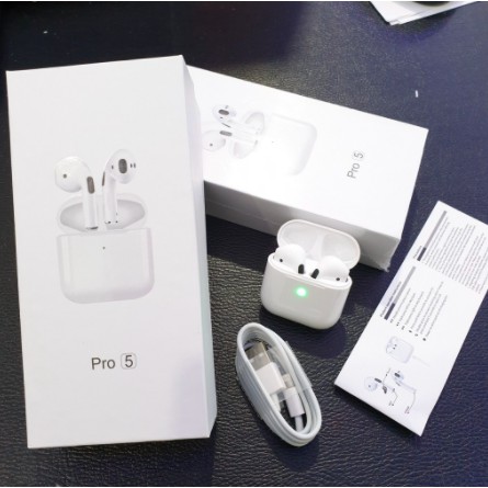 [Mã ELFLASH5 giảm 20K đơn 50K] Tai Nghe Bluetooth Tai Nghe Không Dây Airpod Pro 5 Định Vị, Đổi Tên Hàng Loại 1