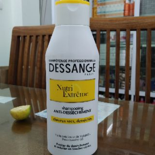 (Tóc Khô) Gội Xả Dessange Trắng 250ml 🇫🇷