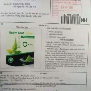 Bột nem đắp nạ - 75gr