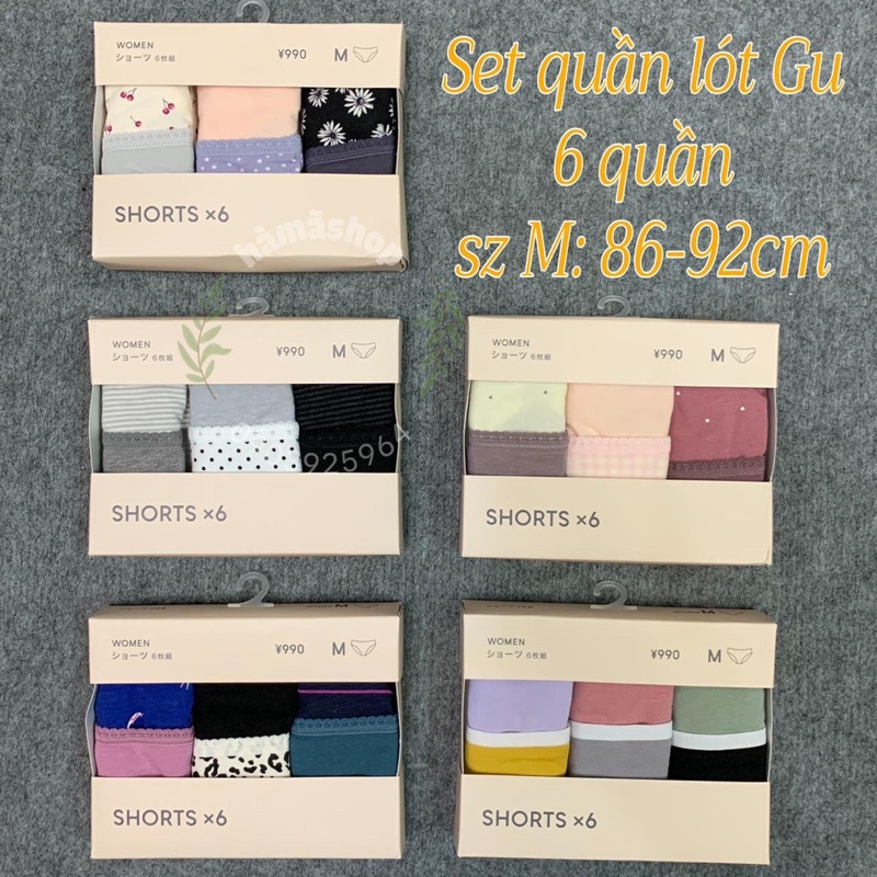 [2021 NEW] QUẦN LÓT COTTON GU JAPAN