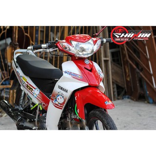 Tem Trùm Sirius Doraemon Trắng Đỏ
