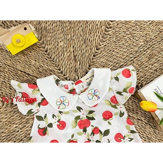 Váy hoa bé gái Cotton A03