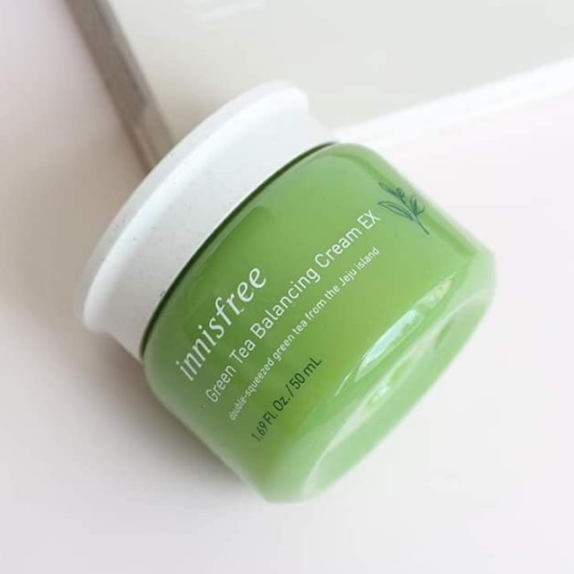 Kem dưỡng trà xanh Green Tea Balancing Cream Ex Innisfree