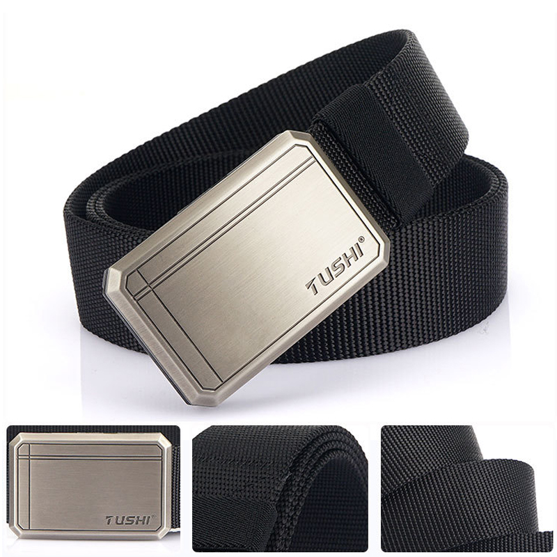 Thắt lưng chất liệu nylon khóa hợp kim dài 125cm thiết kế thời trang cho nam