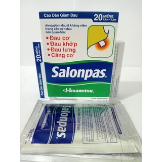 Cao dán SALONPAS Hộp 20 miếng