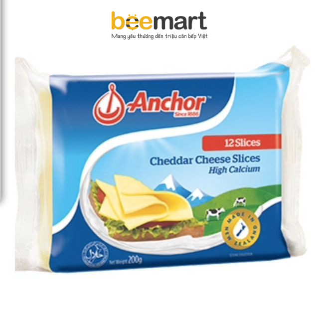 Phô mai lát Anchor 200g
