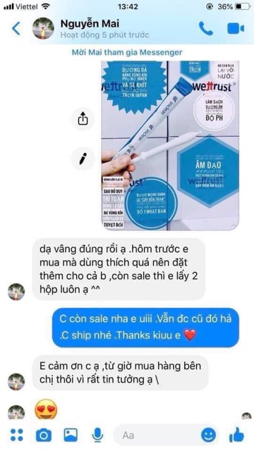 Đũa thần Inclear dung dịch vệ sinh phụ nữ Nhật Bản - Guu