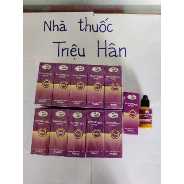 Nước sát khuẩn povidin 10%