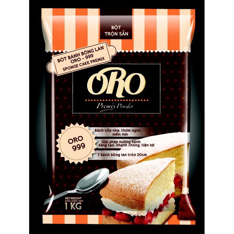 Bột Làm Bánh Bông Lan Oro 1 Kg