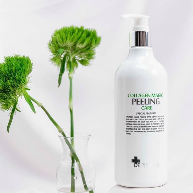 Kem tẩy da chết Dr Pluscell Collagen Magic Peeling Care,500ml