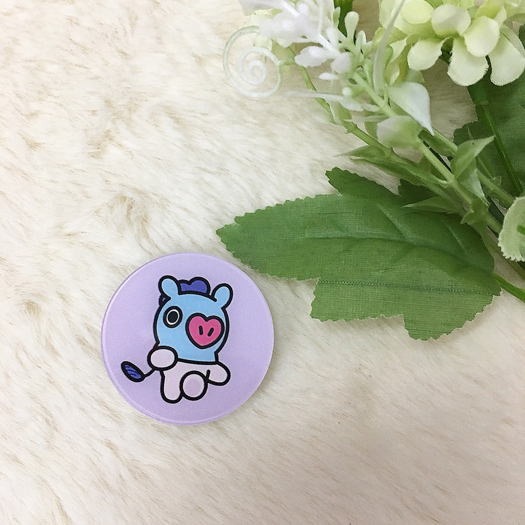 GIÁ ĐỠ ĐIỆN THOẠI BTS chibi IRING Tata Chimmy Cooky quà tặng xinh xắn dễ thương