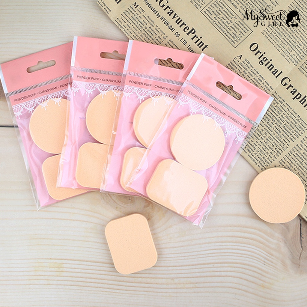 (Hàng Mới Về) Set 2 Mút Trang Điểm Mềm Mại Sử Dụng Khô / Ướt Cho Nữ | BigBuy360 - bigbuy360.vn