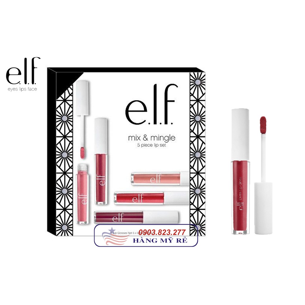 Bộ Son Bóng Dưỡng Môi elf (Hàng Us)