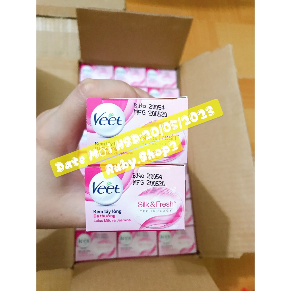 KEM TẨY LÔNG VEET DÀNH CHO DA THƯỜNG 25G-50G( hàng chính hãng phân phối bởi cty DKSH Việt Nam)