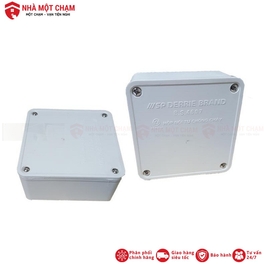 Hộp kỹ thuật camera chống nước, kích thước 110x110x5mm | BigBuy360 - bigbuy360.vn