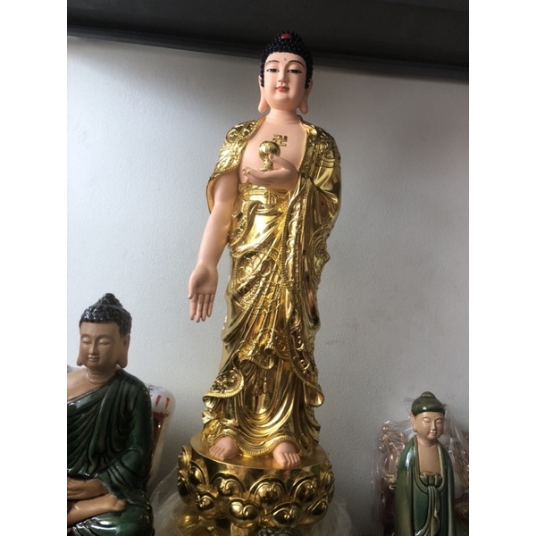 tượng Phật di đà đứng 90cm