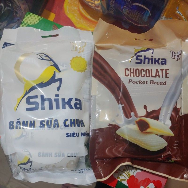 Bánh sữa chua Shika siêu mềm gói 160g