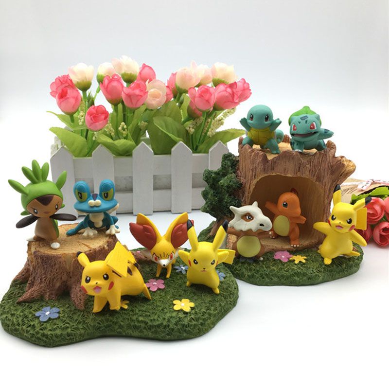 Mô Hình Nhân Vật Hoạt Hình Pokemon 4cm