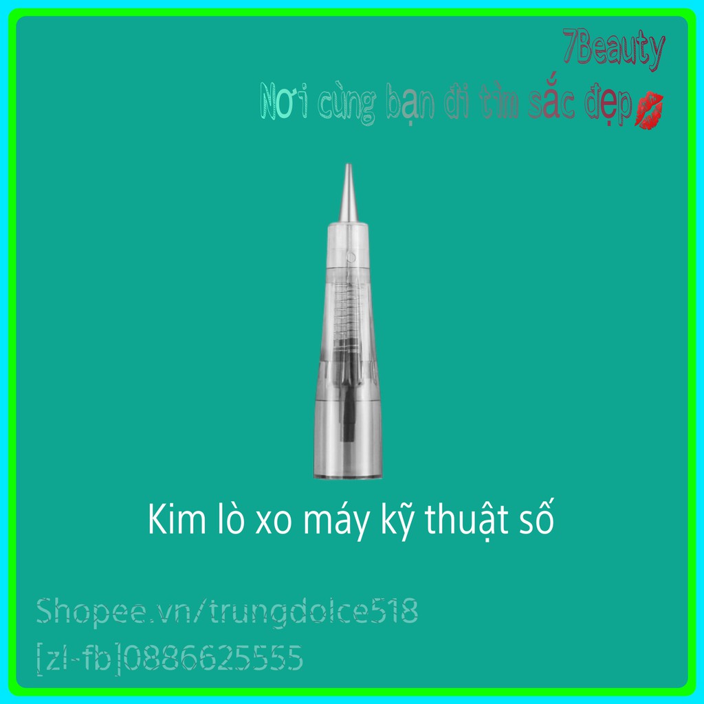 Kim Lò Xo Máy Kỹ Thuật Số,Kim Lò Xo Máy Biomaser Dạng Kim Chụp Dùng Trong Phun Xăm Thẩm Mỹ