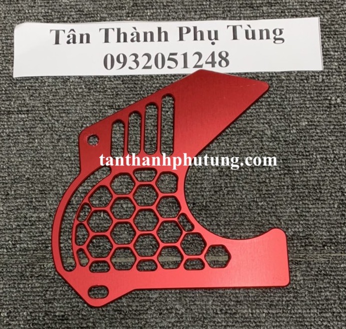 Mang cá che nhông  Exciter 155 nhôm CNC
